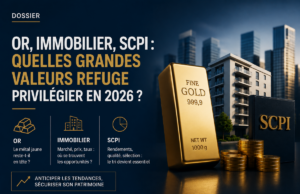 Dossier : Or, immobilier, SCPI, quelles grandes valeurs refuge privilégier en 2026 ? Dossier Or, immobilier, SCPI, quelles grandes valeurs refuge privilégier en 2026